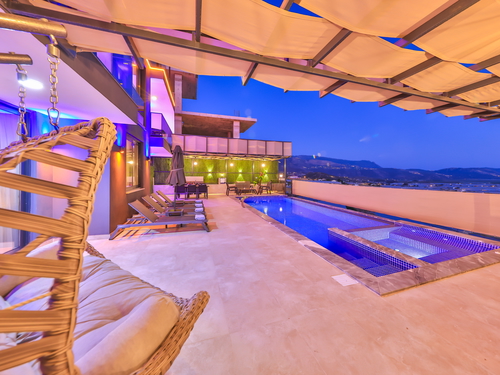  gece  -  Kasım
  | Antalya'nın Gözdesi Kalkan Çavdır'da Jakuzili Ve Saunalı Muhafazakar Villa